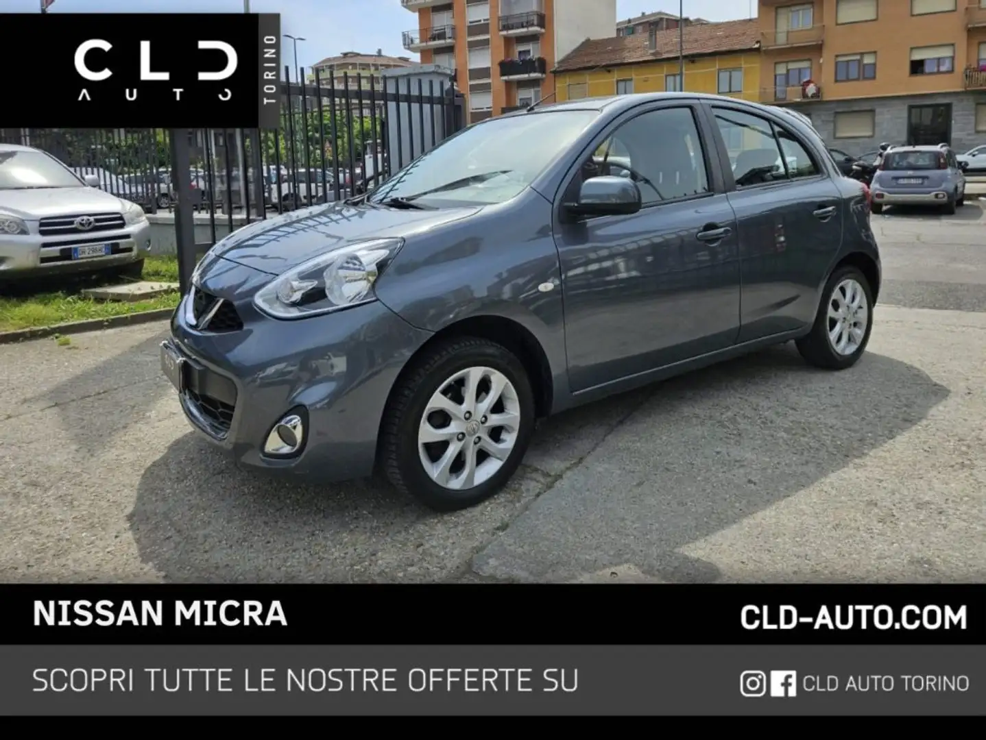 Nissan Micra 1.2 12V 5 porte Серый - 1
