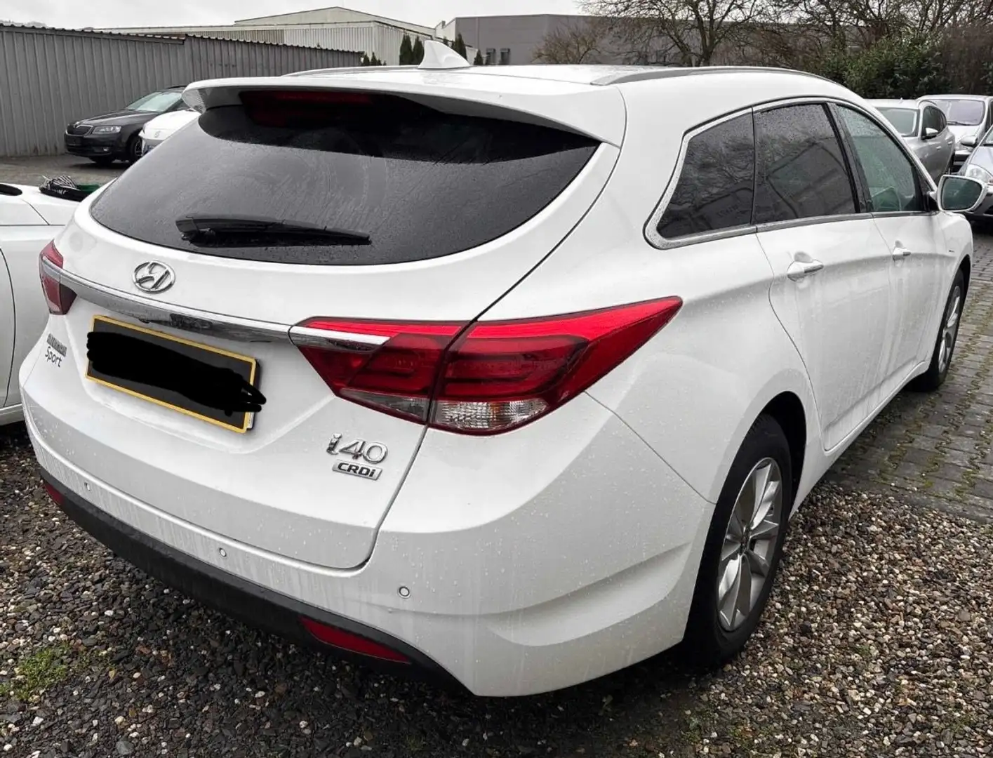 Hyundai i40 blue Trend,Aut.,Navi,Rückfk., Weiß - 2