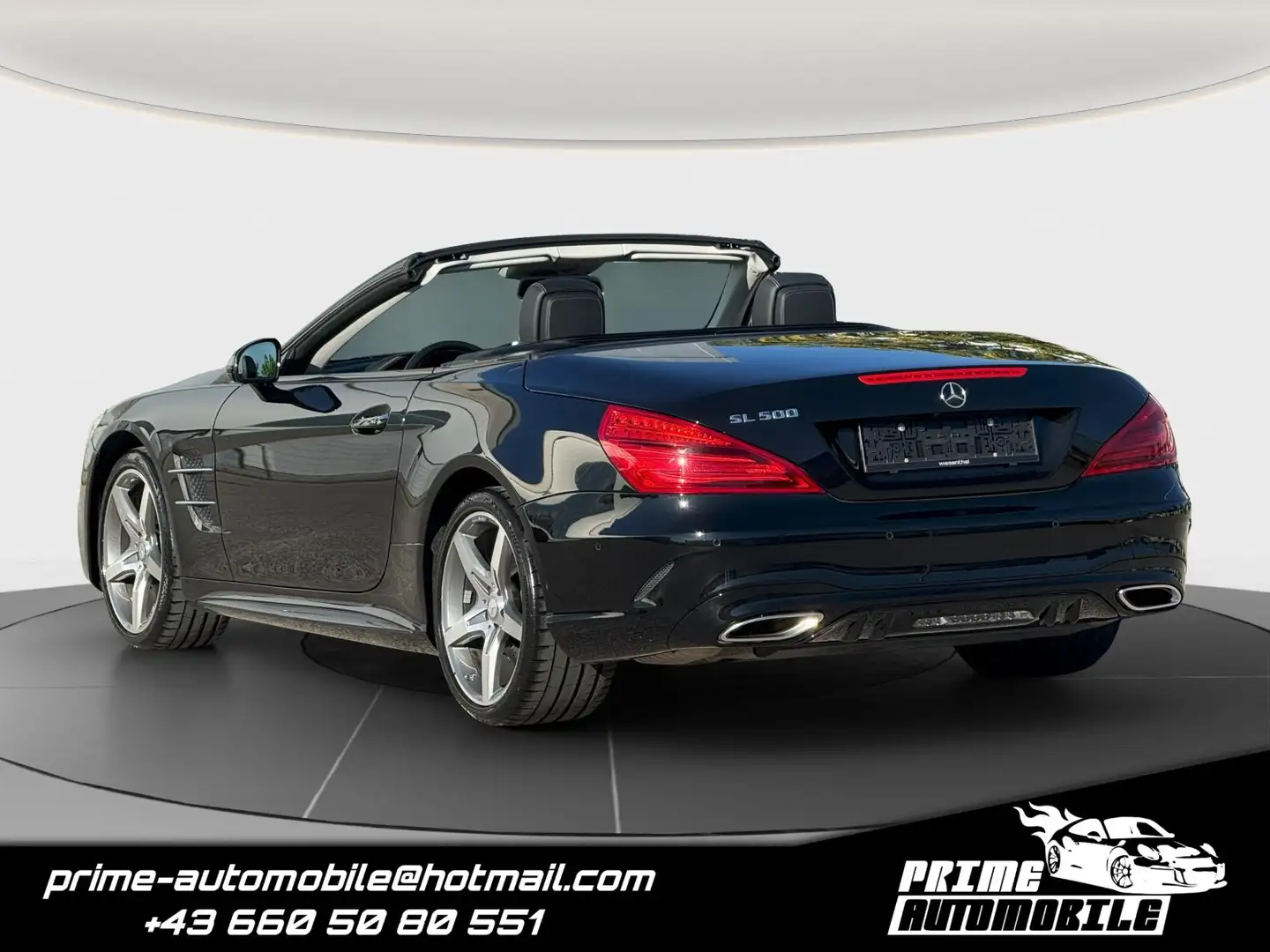 Mercedes-Benz SL 500 SL 500 Roadster AMG Aut. *VOLL* Noir - 2