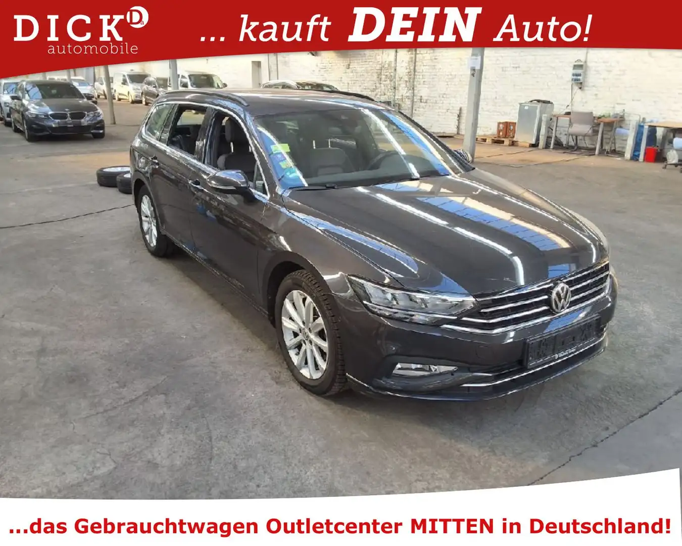 Volkswagen Passat Variant Passat V Business 2.0TDI SOUND/ACC/LEDER/NAV/RFK Grau - 2