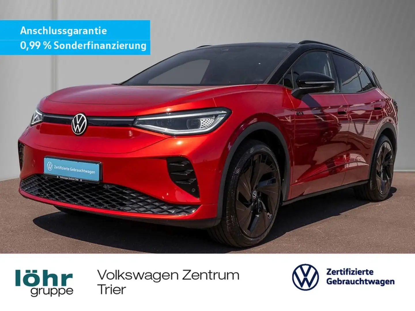 Volkswagen ID.4 GTX 4Motion Wärmepumpe, AHK IDN Rot - 1