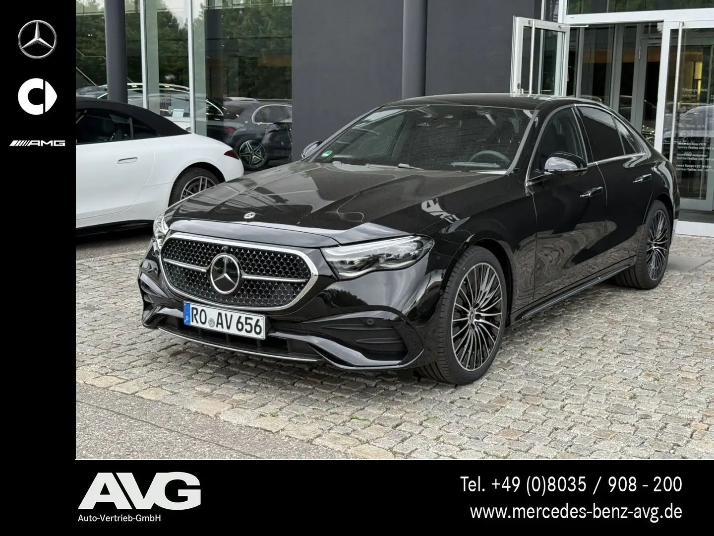 Mercedes-Benz E 220 E 220 d Edition AMG Pano DIGITAL Memory RF 360° Negro - 1