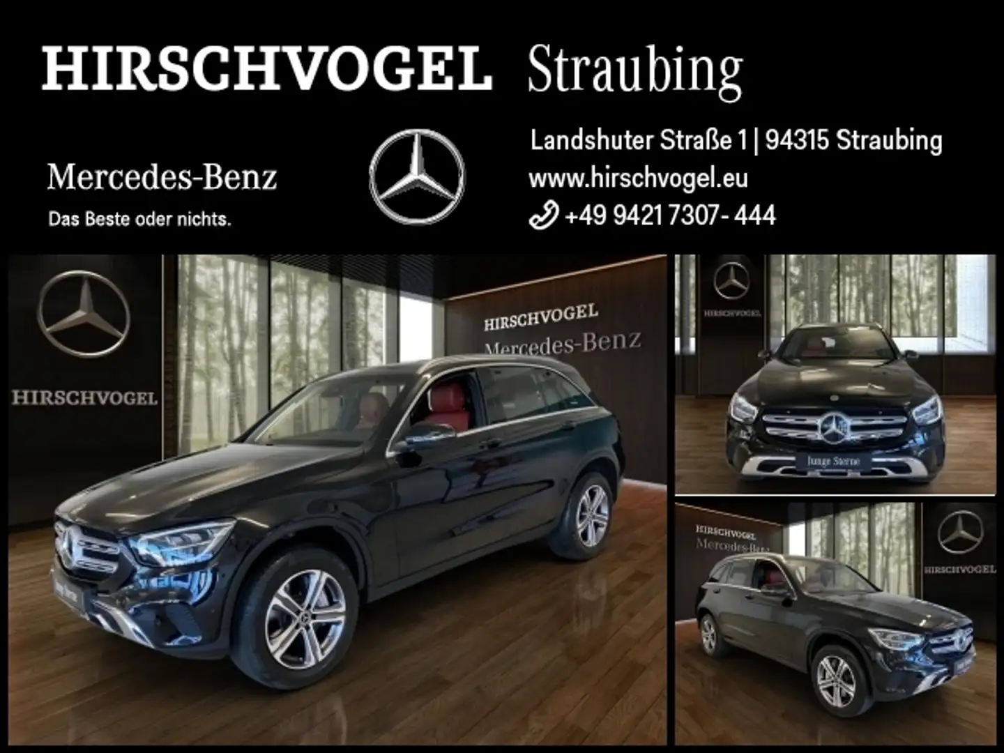 Mercedes-Benz GLC 200 4M OFF-ROAD/AMG-Line+Memory+MBUX+LED+Kam Negro - 1