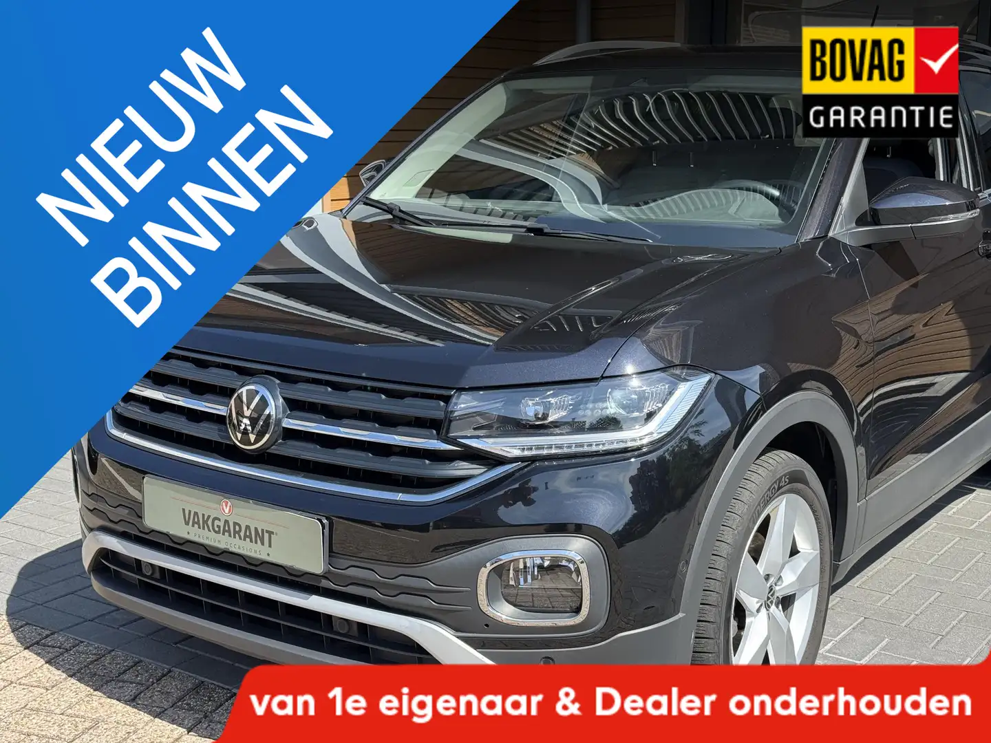 Volkswagen T-Cross 1.0 TSI 81KW Style,Cruise,Camera,App,Navi,Navi, Noir - 1