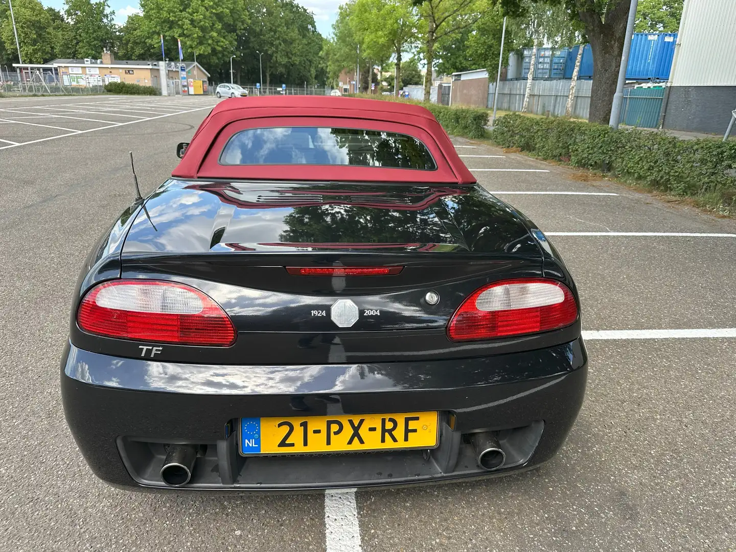 MG TF 1.8  135 Aniversery met nieuwe softtop Чорний - 2