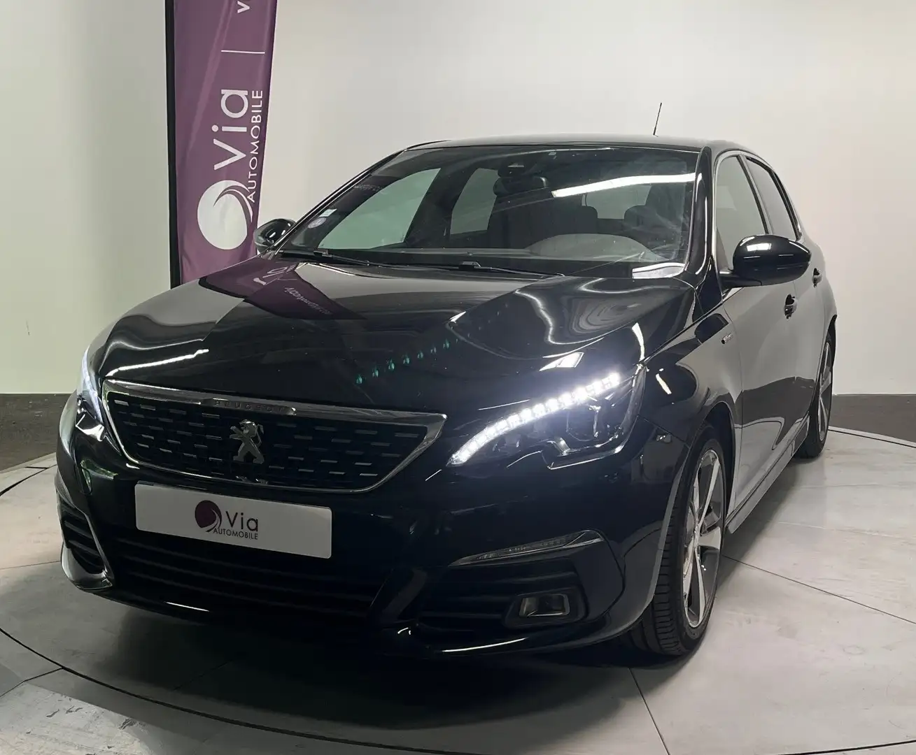 Peugeot 308 PureTech 130ch S\u0026amp;S BVM6 GT Line Noir - 1