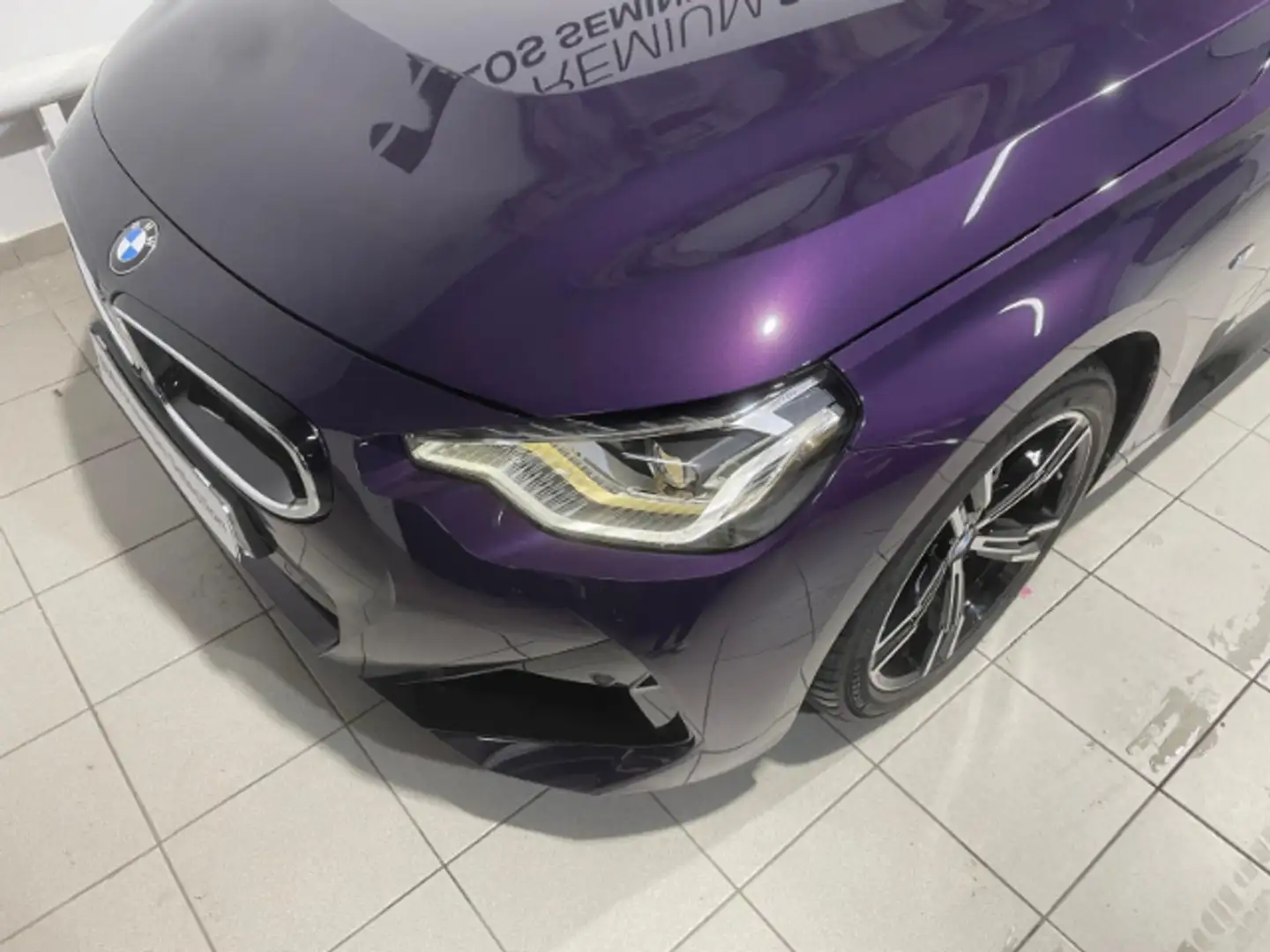 BMW 220 220dA Coupé Burdeos - 2