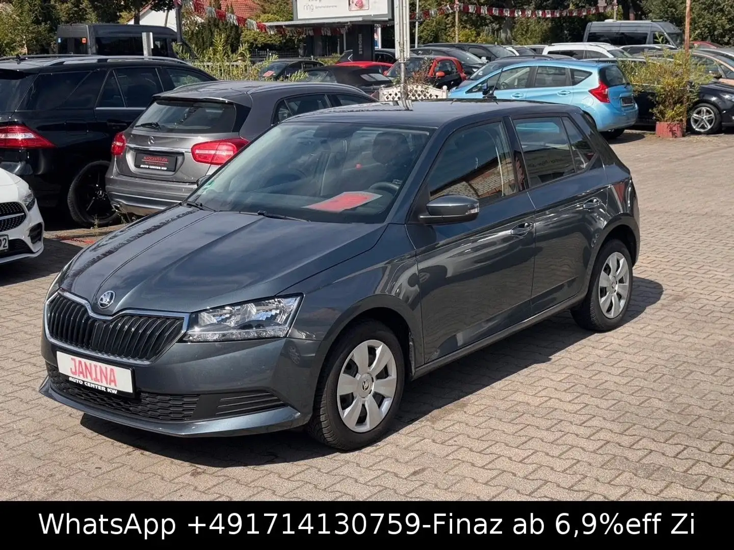Skoda Fabia Cool Plus-1.HAND-KLIMA-DAB-NUR 43 TKM- Gris - 1