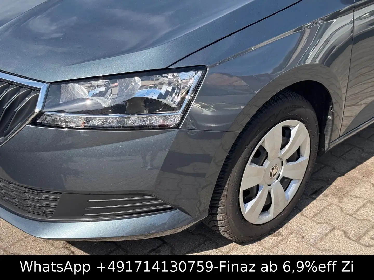 Skoda Fabia Cool Plus-1.HAND-KLIMA-DAB-NUR 43 TKM- Gris - 2