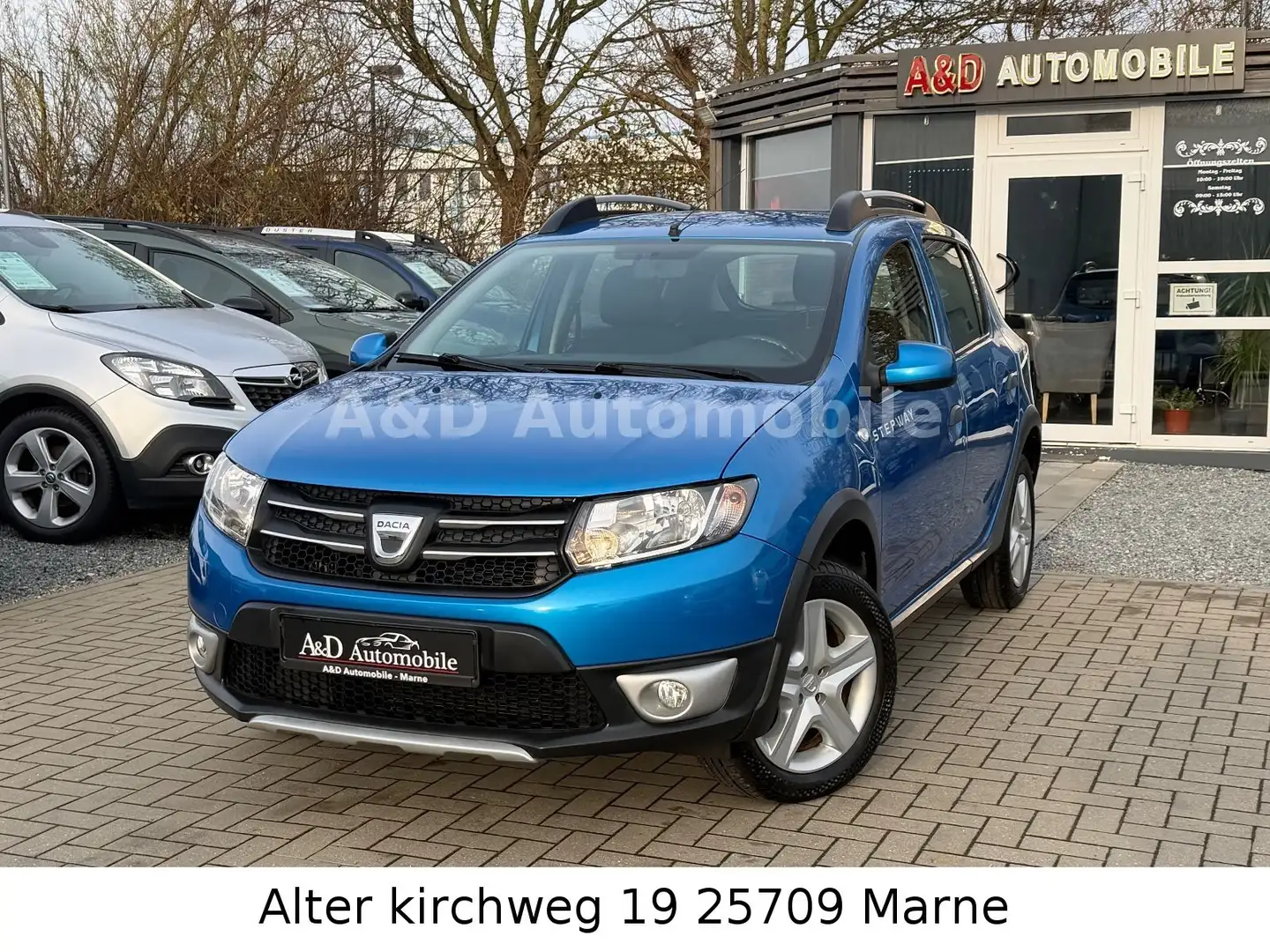 Dacia Sandero II Stepway Prestige NAVI PDC AHK BT TÜV Blau - 1