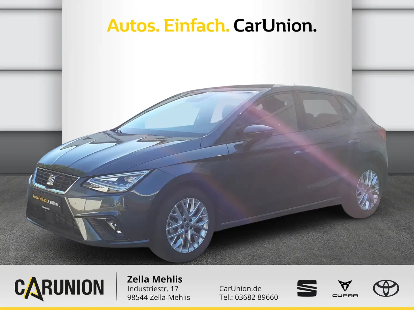 SEAT Ibiza FR 1.5 TSI 7-Gang-DSG *KLIMA*NAVI*SITZH* Grau - 1