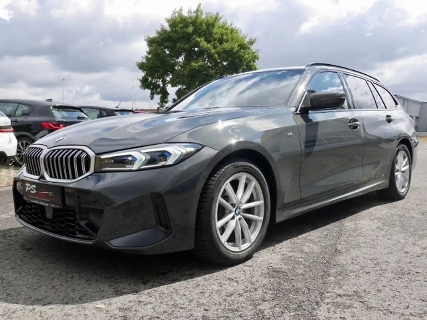 BMW 320 d xDrive Touring "M-Sport" ACC + HEAD UP Gris - 1