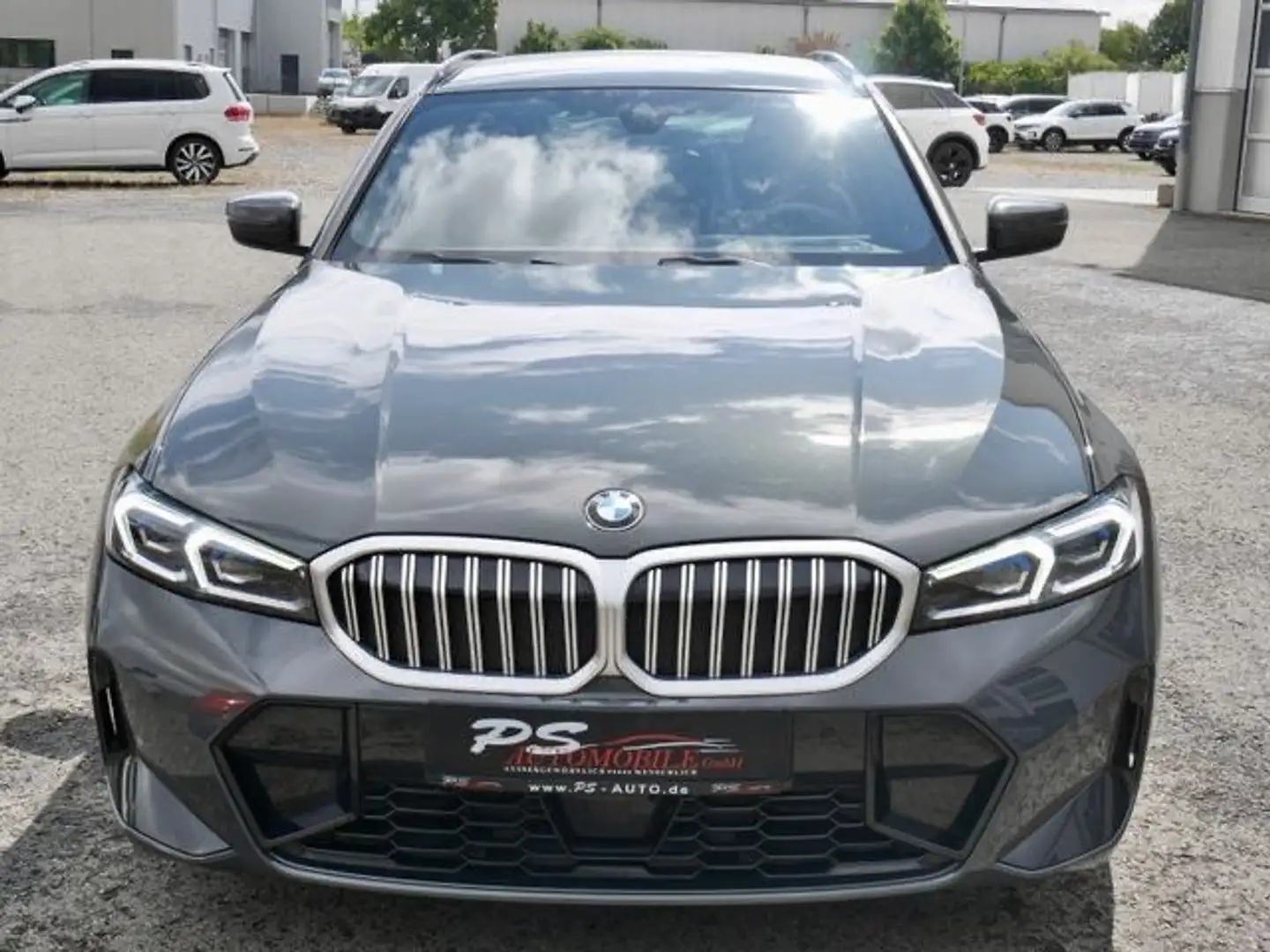 BMW 320 d xDrive Touring "M-Sport" ACC + HEAD UP Gris - 2
