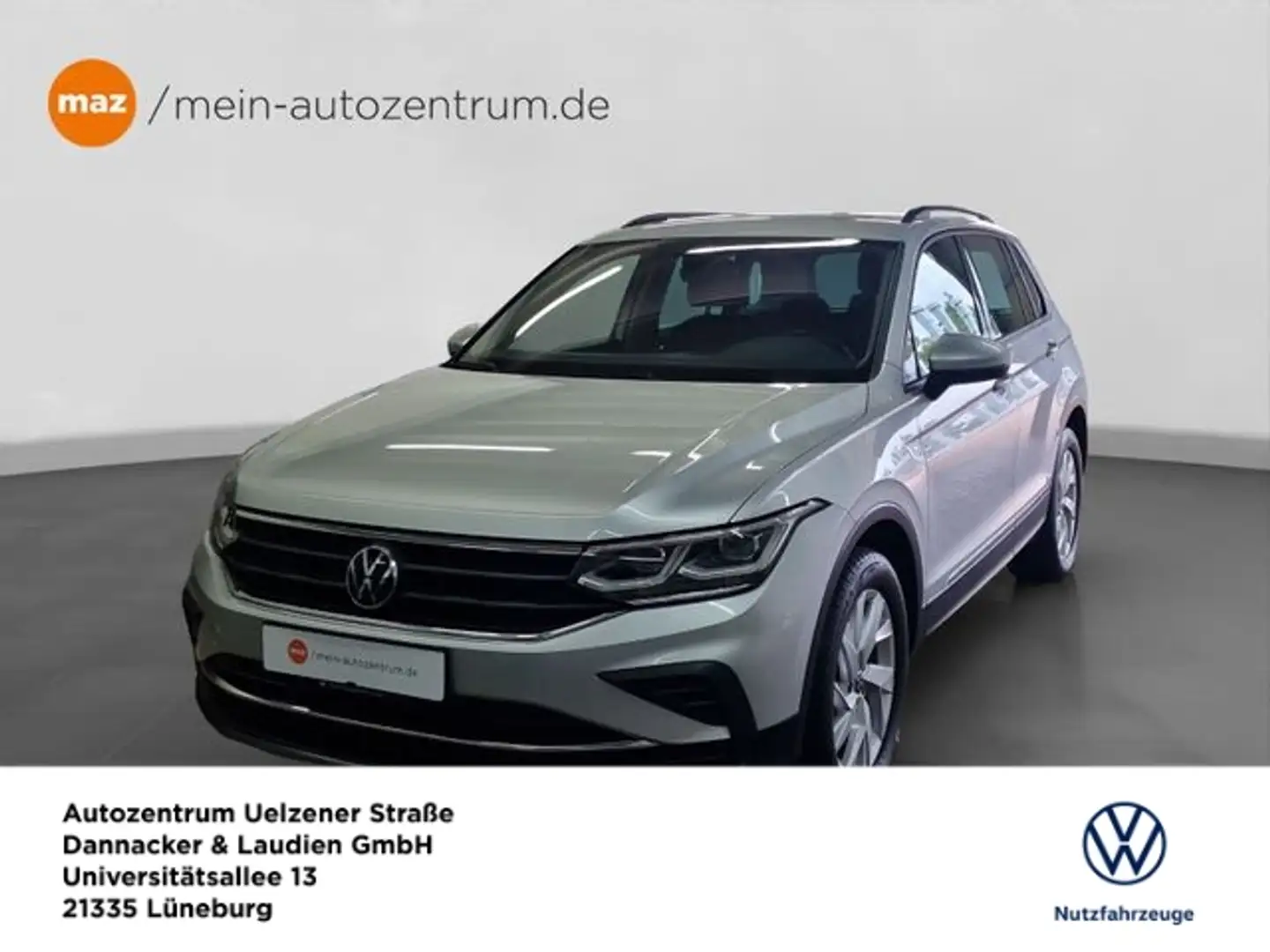Volkswagen Tiguan 2.0 TDI Life 4Motion Alu Matrix-LED AHK P Argent - 1