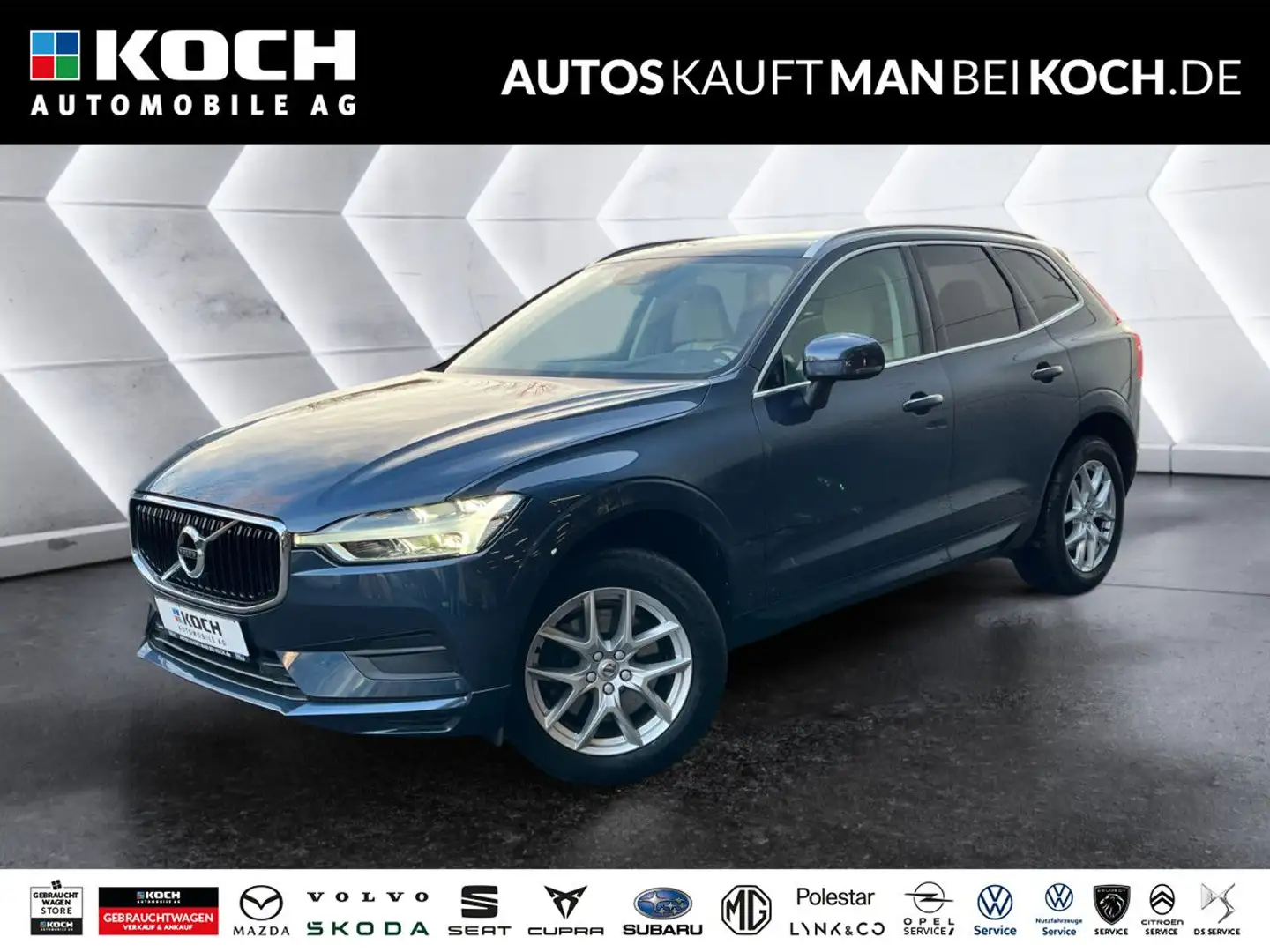 Volvo XC60 B5D AWD Momenentum Pro Kamera AHK Leder Navi Bleu - 1