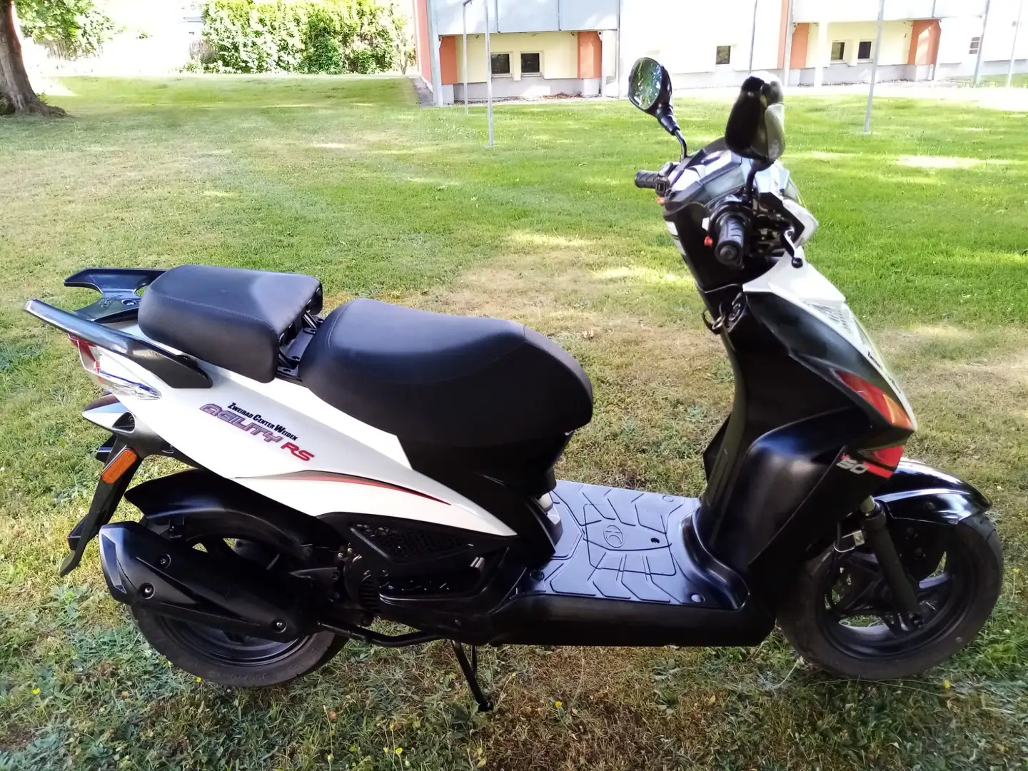 Kymco Agility 50 SCHÖNER 50 ER ROLLER  SOFORT FAHRBEREIT Weiß - 2