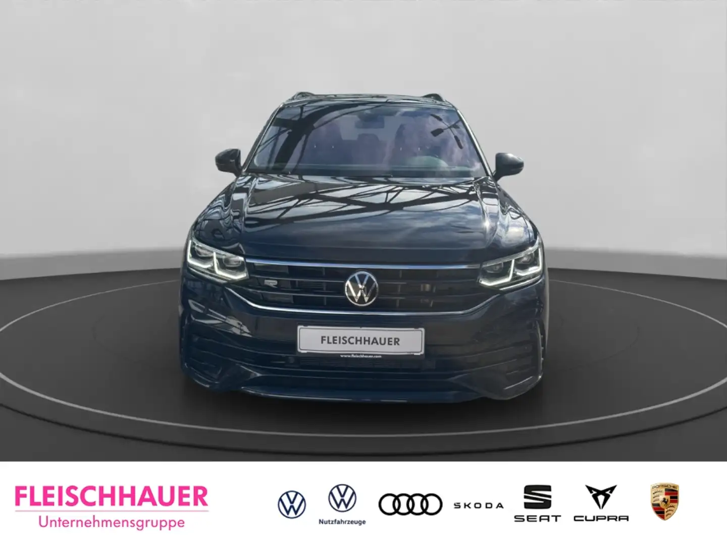 Volkswagen Tiguan R-Line 2.0 TDI DSG Black AHK Matrix RFK Navi Digit Schwarz - 2