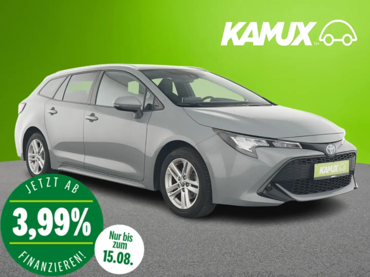 Toyota Corolla 1.8Hybrid Kombi Aut.Team D+LED+CARPLAY Grau - 1