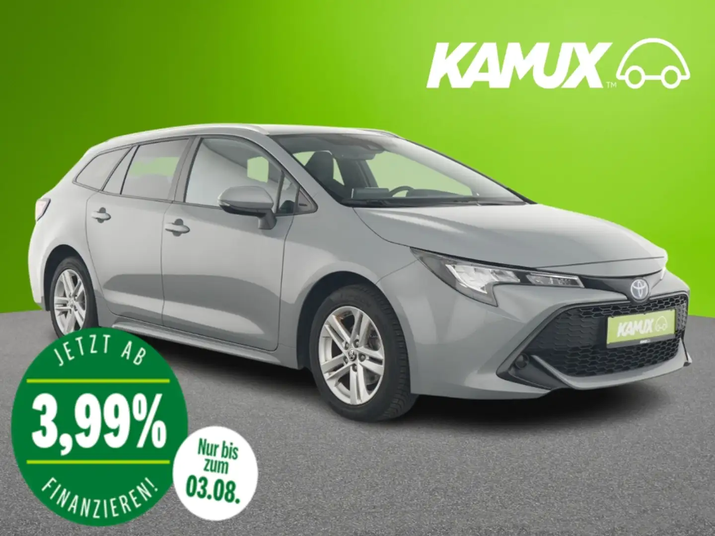 Toyota Corolla 1.8Hybrid Kombi Aut.Team D+LED+CARPLAY Grau - 1