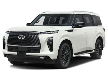White 2027 INFINITI QX80 SUV / Crossover All-Wheel Drive Automatic