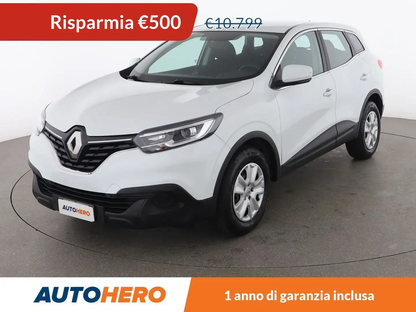Renault Kadjar 1.2 TCe Energy Life 130 CV Bianco - 1