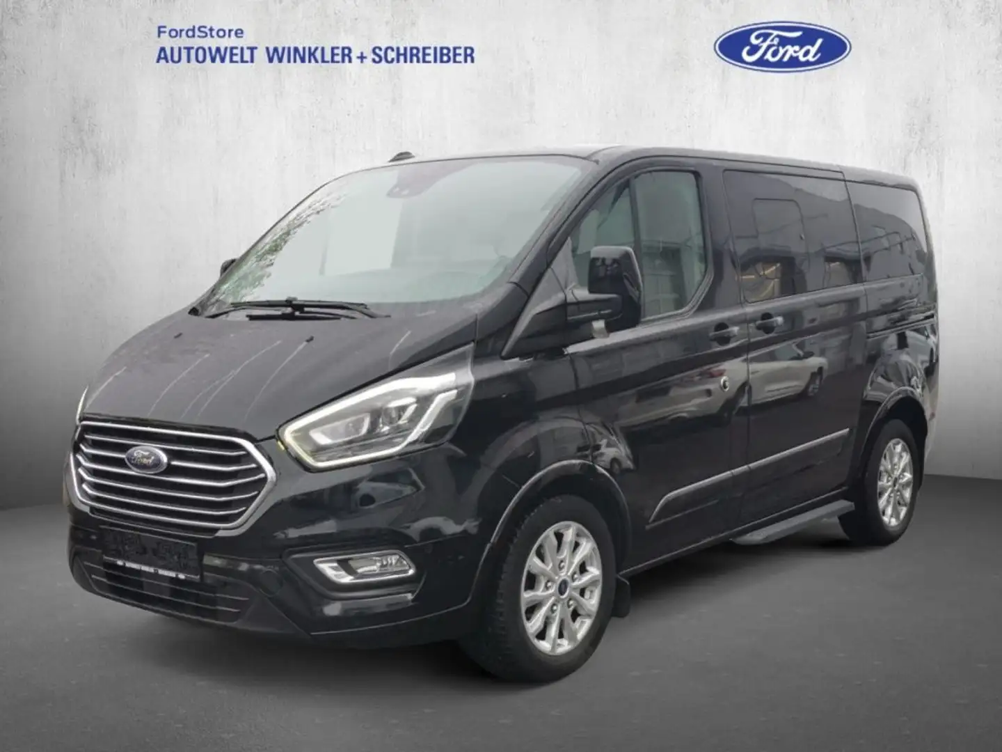 Ford Tourneo Custom 320 L1H1 VA Autm. Titanium Schwarz - 1