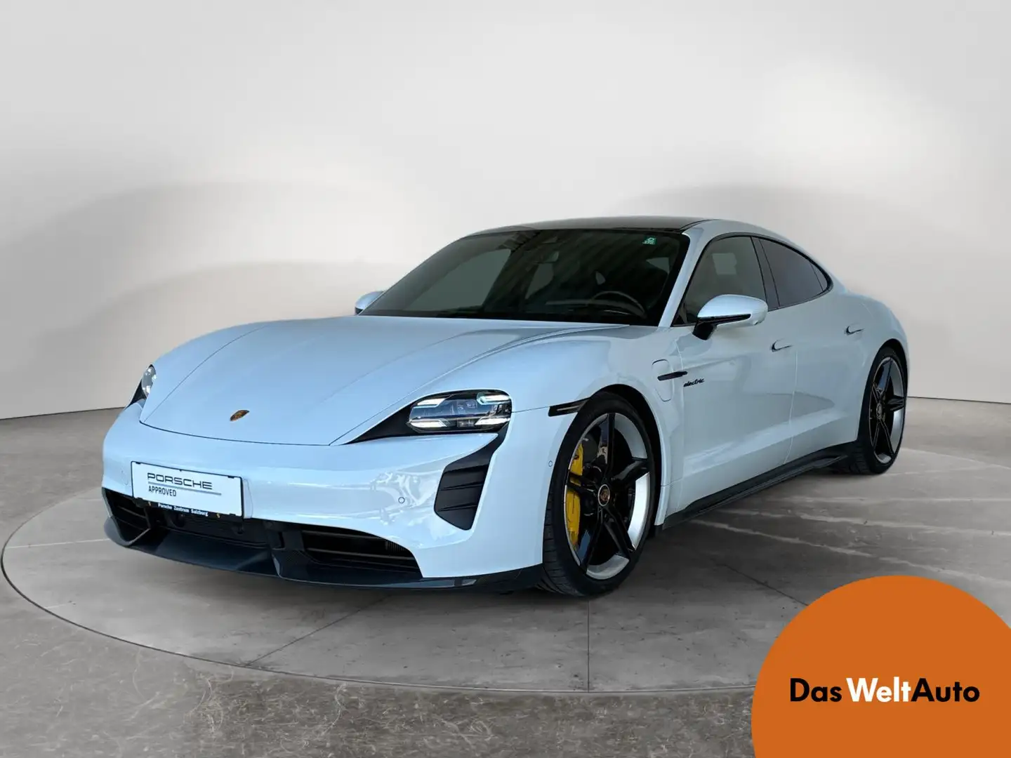 Porsche Taycan Turbo S Weiß - 1