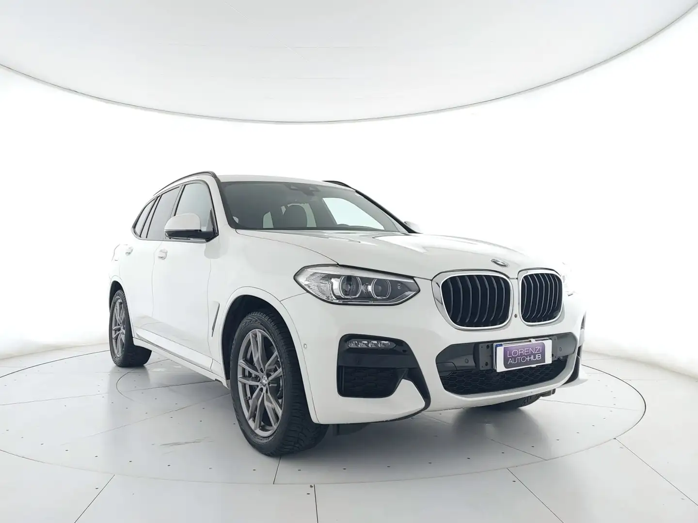 BMW X3 xdrive20d mhev 48V Msport auto CAMERA 360+APPLE CA Bianco - 1