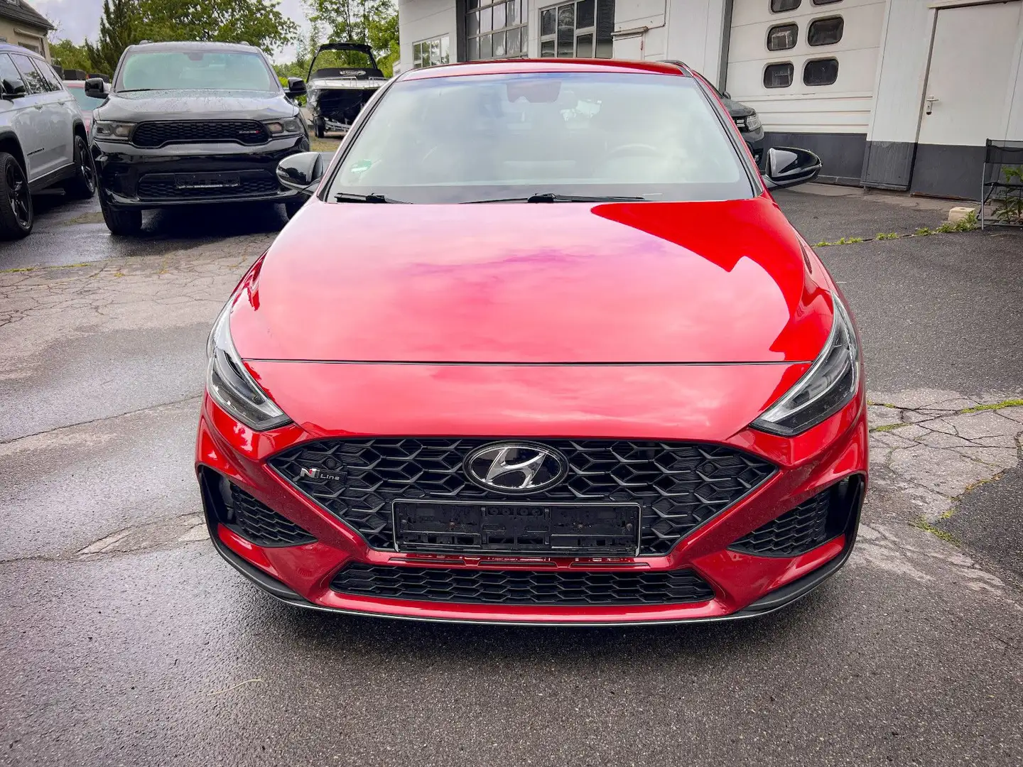 Hyundai i30 Fastback N Line *GARANTIE*SPORT*LED*MHD* Czerwony - 2