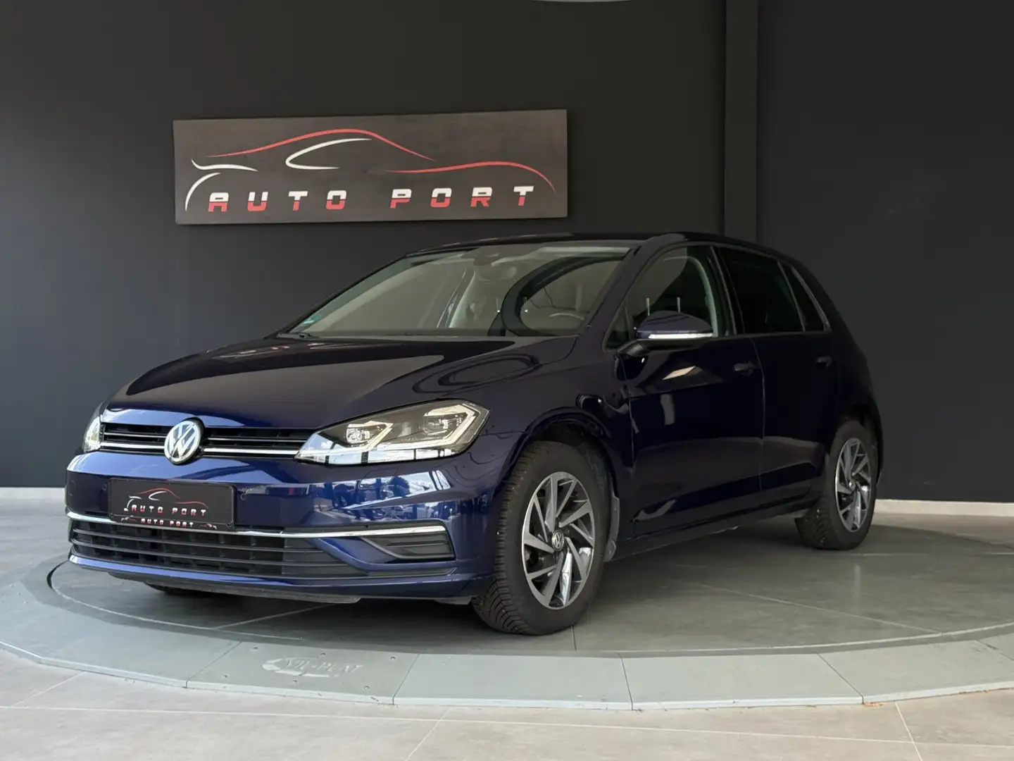 Volkswagen Golf 1.0 TSI Sound *NAVI*KAMERA*ACC*LED*STANDHZG Bleu - 1