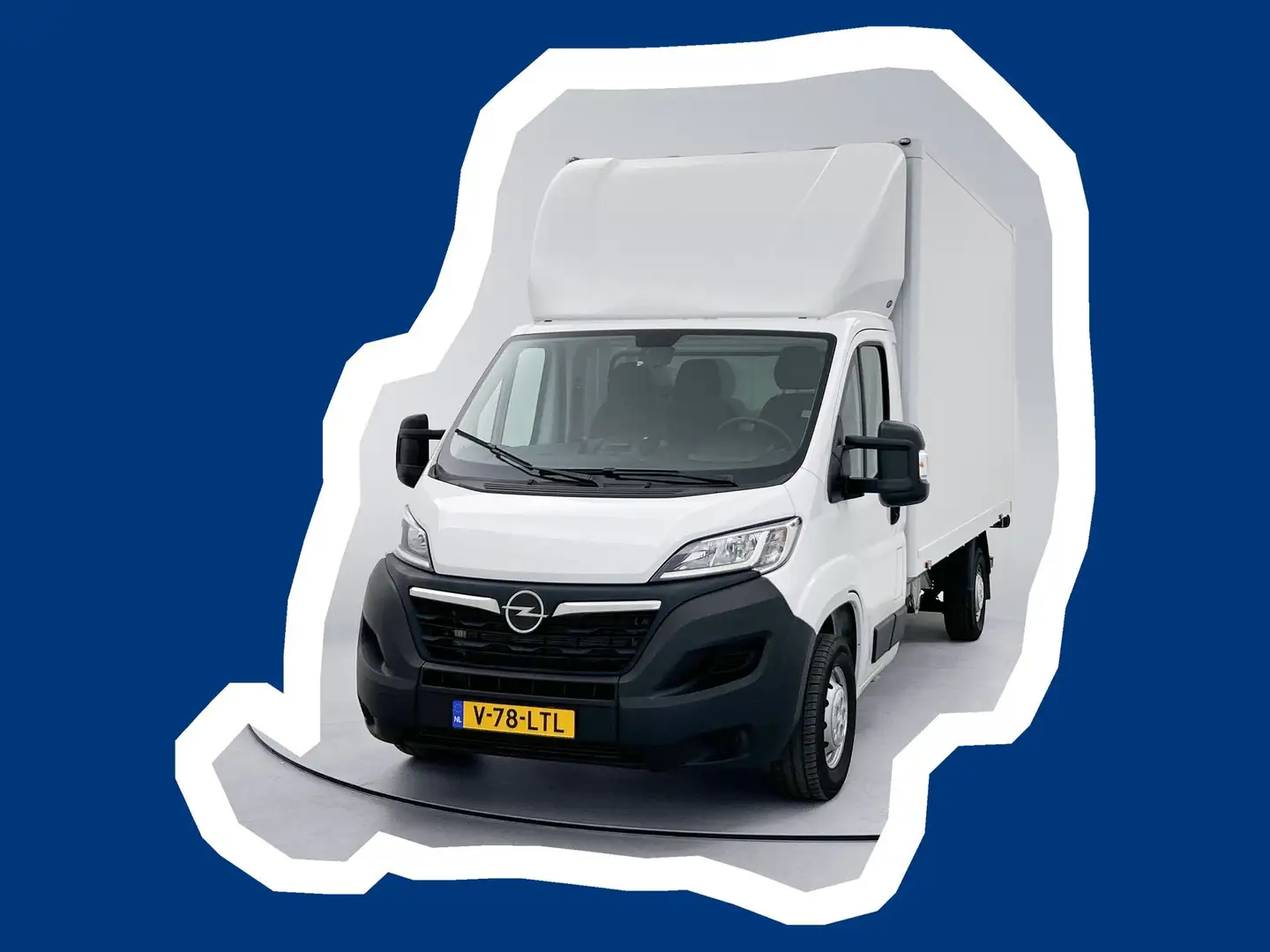 Opel Movano 2.2D 140pk Meubelbak Bakwagen met Laadklep Dhollan Wit - 1