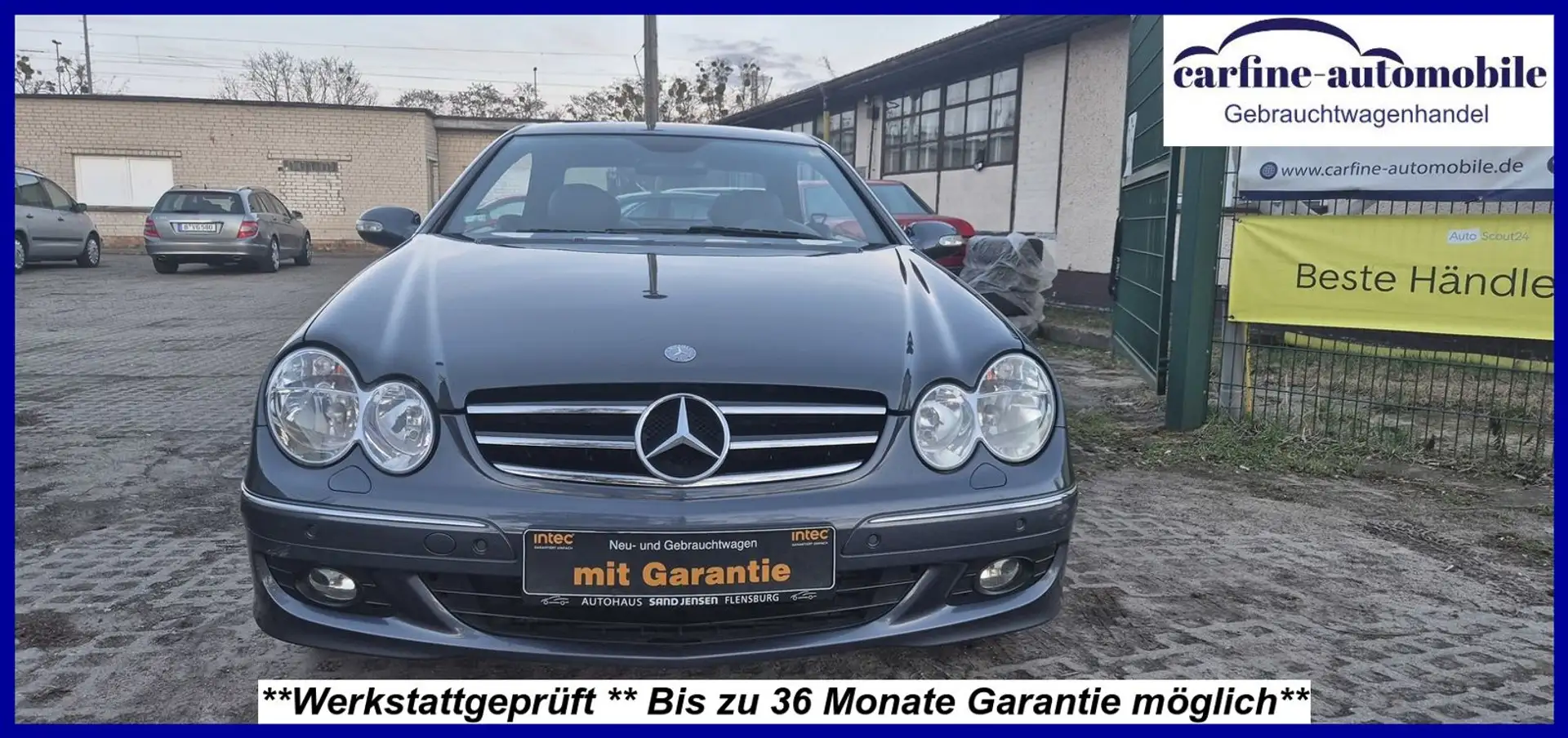 Mercedes-Benz CLK 220 CDI Avantgarde Aut 1.Hd. HU:NEU GARANTIE Azul - 2