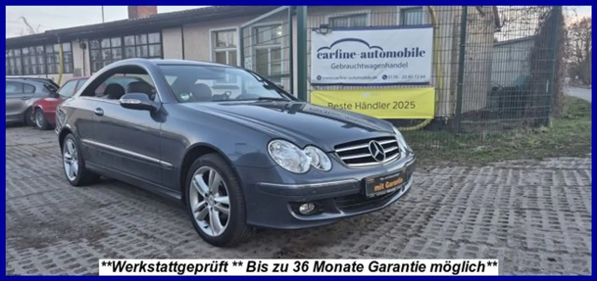 Mercedes-Benz CLK 220 CDI Avantgarde Aut 1.Hd. HU:NEU GARANTIE Blau - 1
