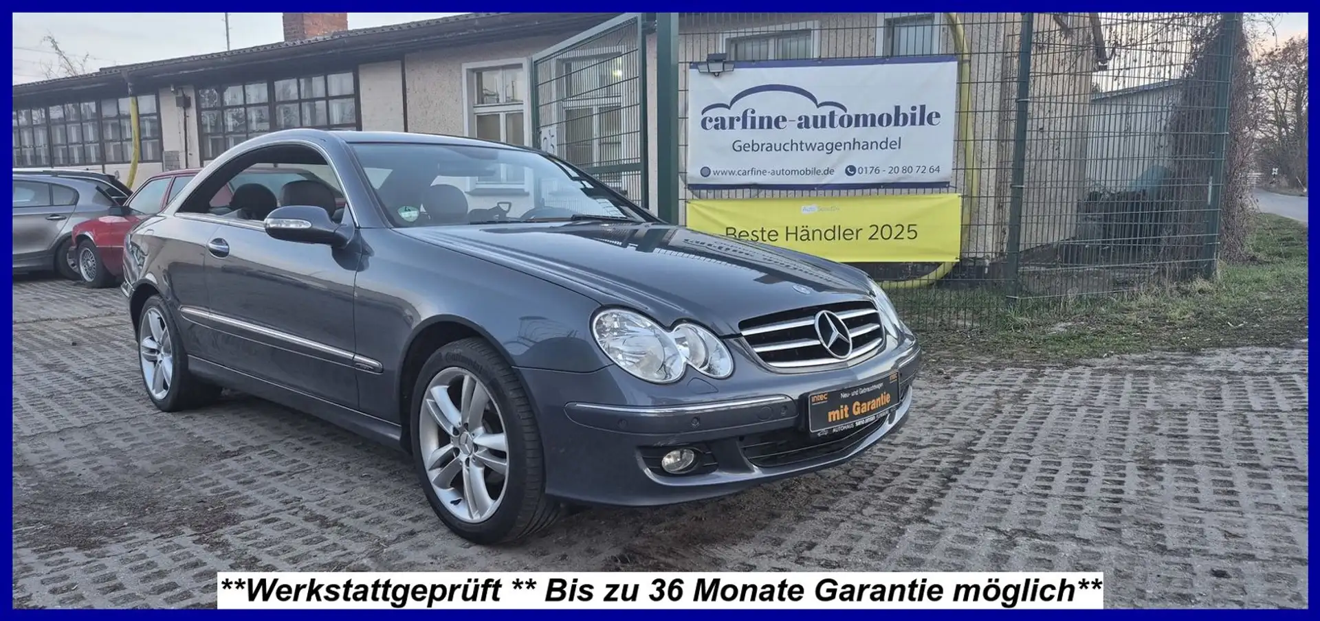 Mercedes-Benz CLK 220 CDI Avantgarde Aut 1.Hd. HU:NEU GARANTIE Azul - 1