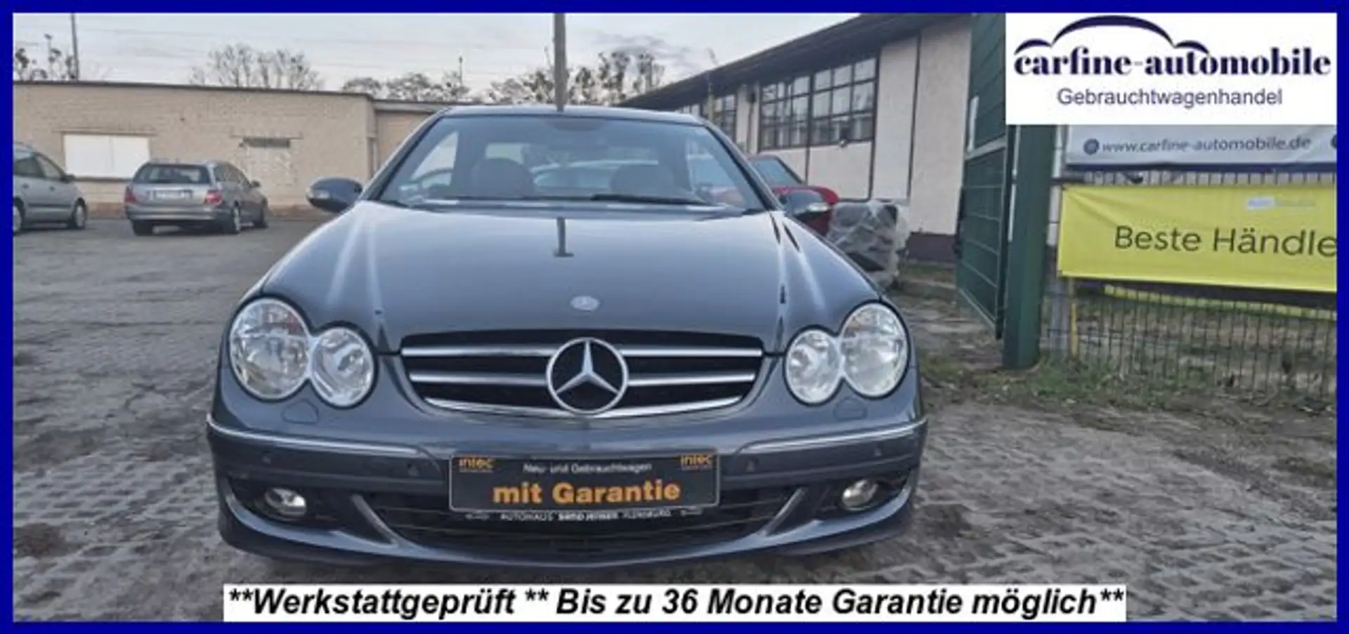 Mercedes-Benz CLK 220 CDI Avantgarde Aut 1.Hd. HU:NEU GARANTIE Blau - 2