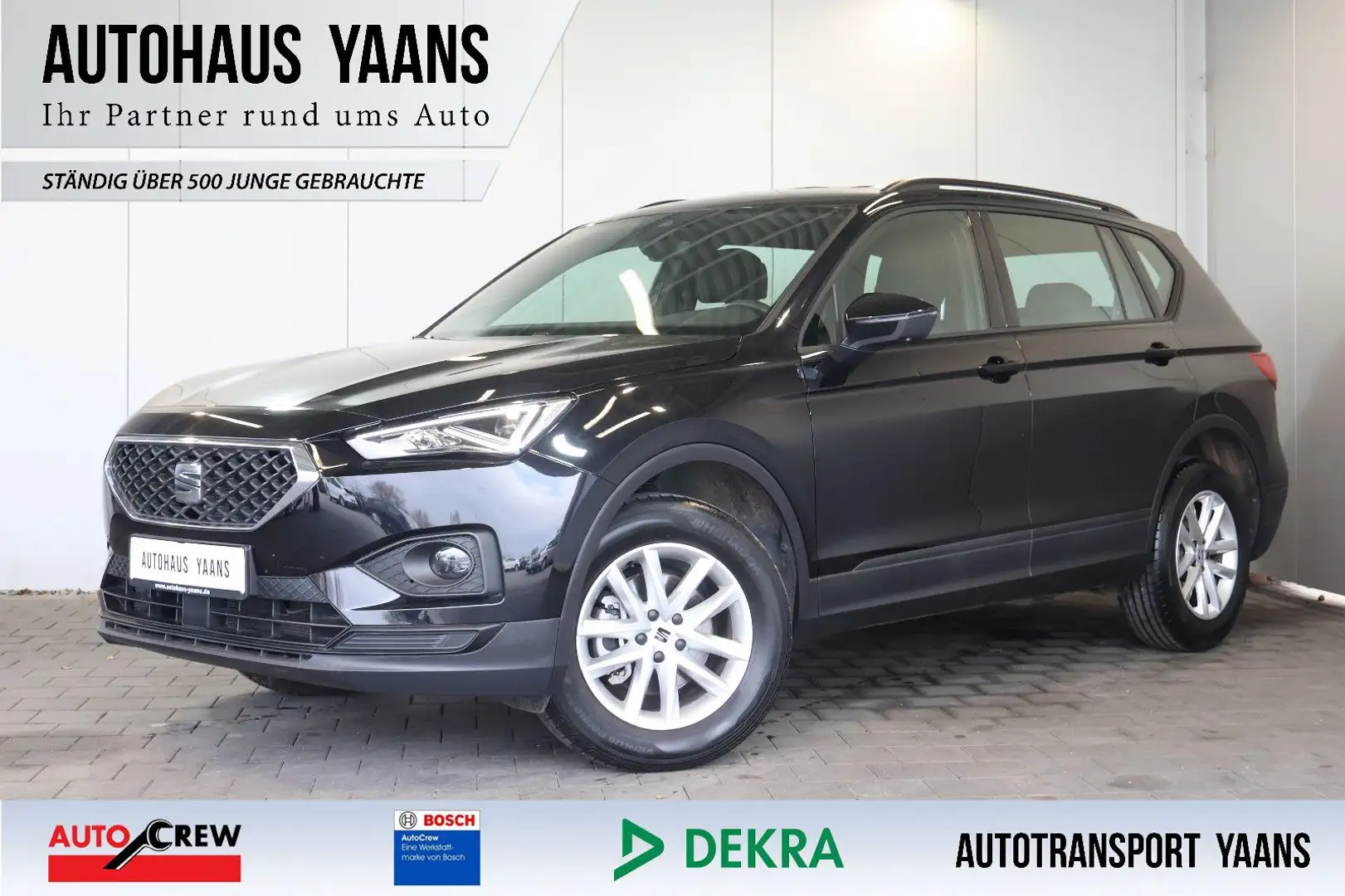 SEAT Tarraco 2.0 TDI Style AID+FRONT+LANE+PDC+LED Schwarz - 1