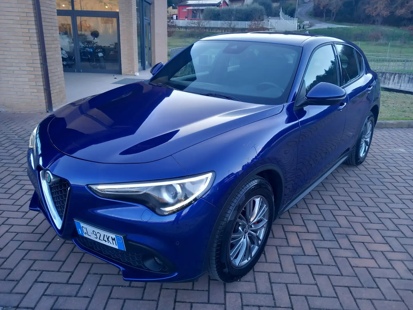 Alfa Romeo Stelvio Stelvio 2.2 TDI Super Business AT8 RWD 160cv Blau - 1