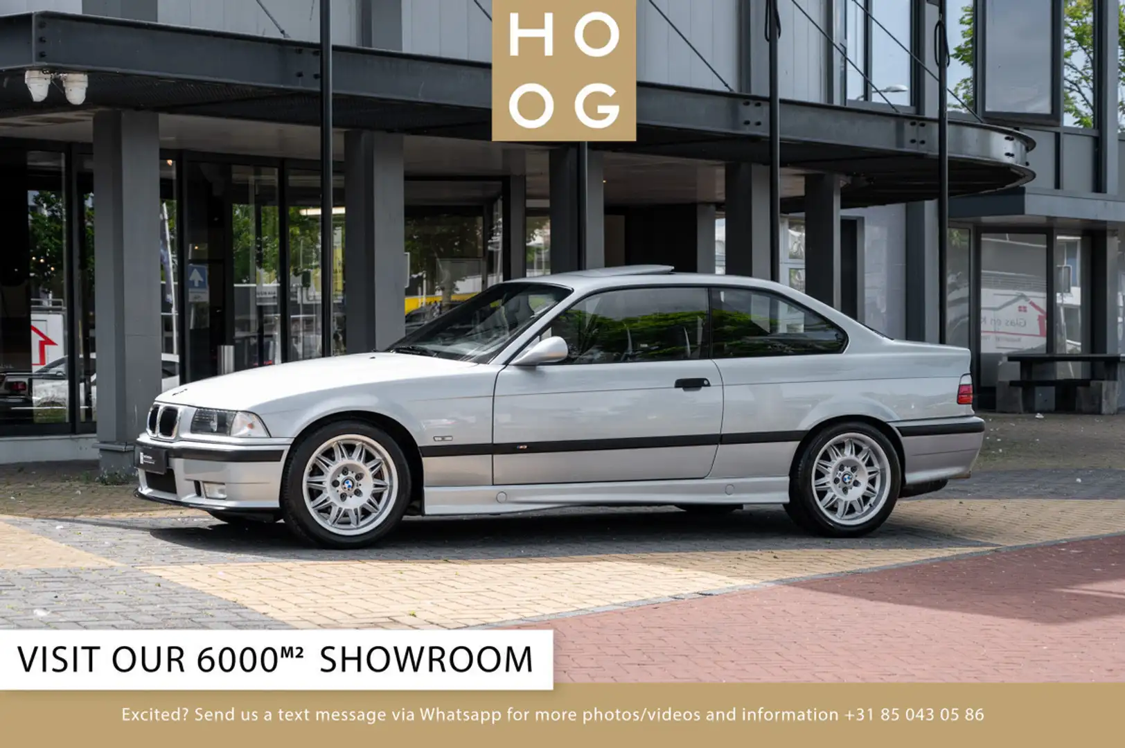 BMW M3 E36 3.2 SMG Zilver - 1