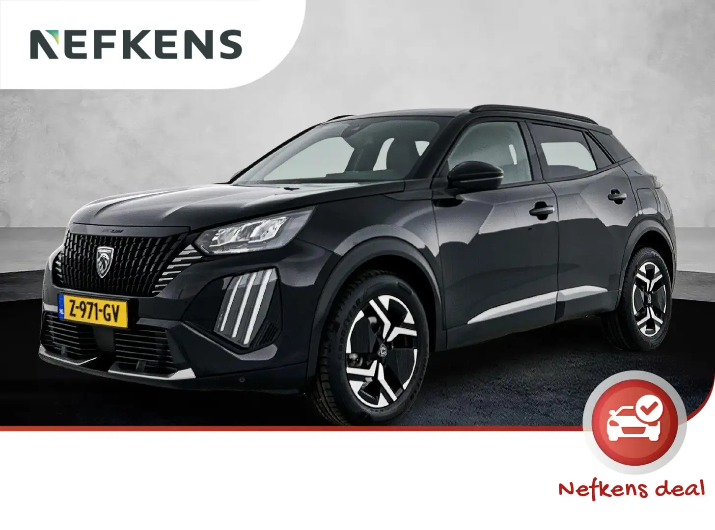 Peugeot 2008 1.2 PureTech Allure Pack 100pk | Climate Control | Zwart - 1