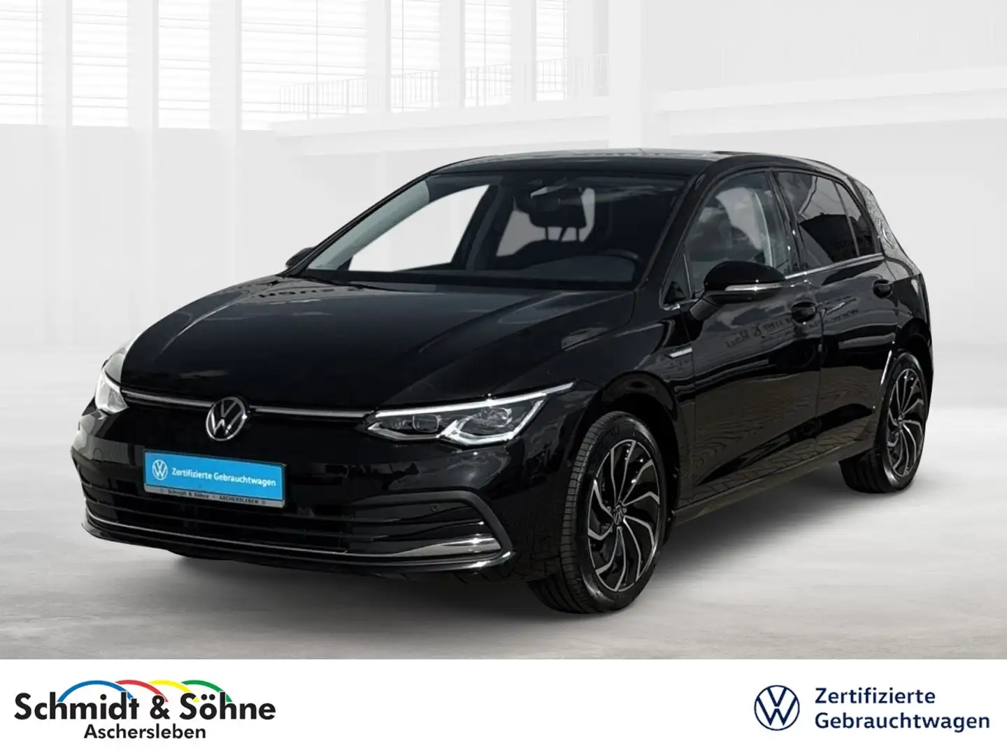 Volkswagen Golf VIII Style 1.5 TSI STHZ, NAV, ACC, KAMERA Klima Schwarz - 1