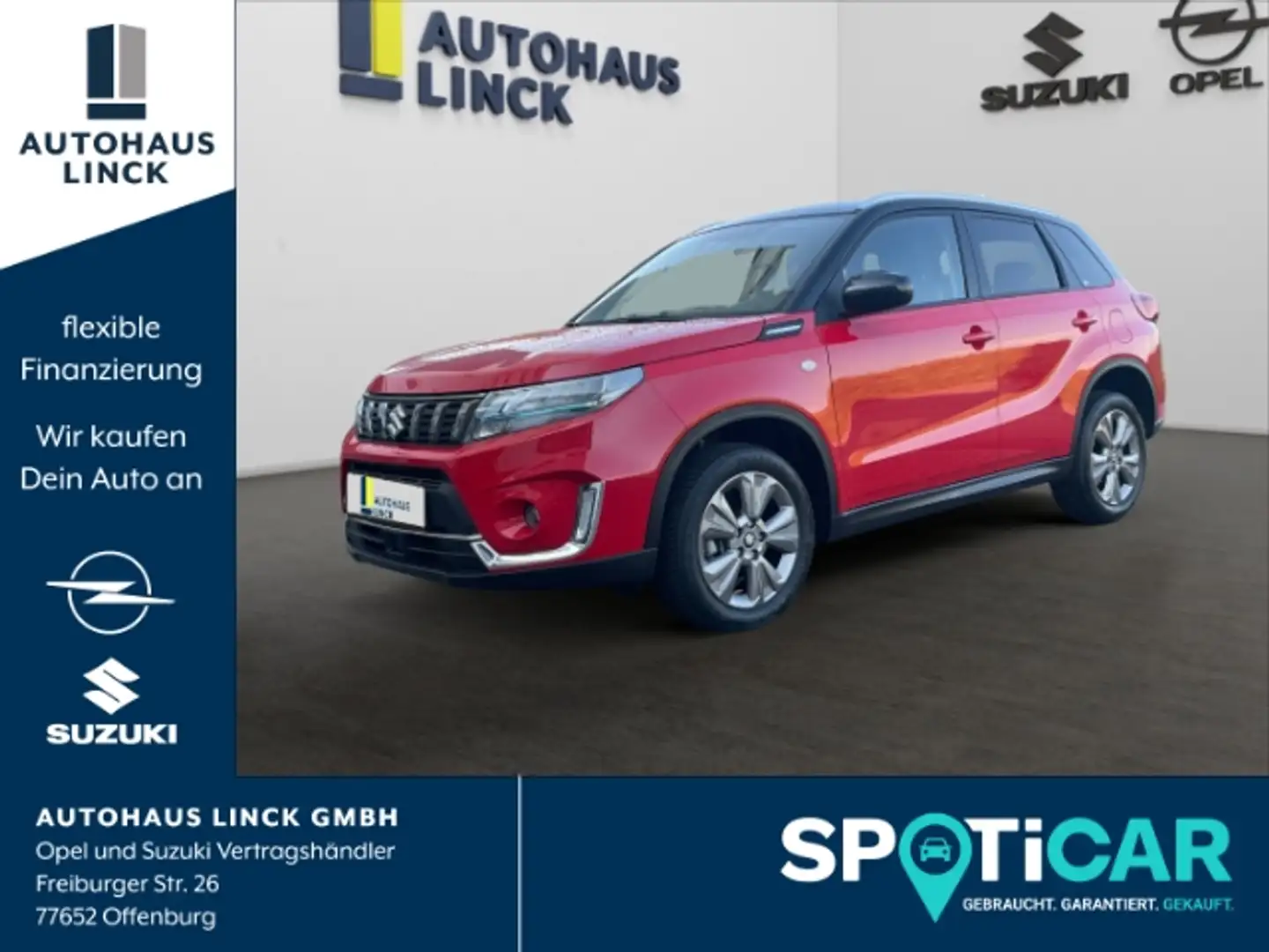 Suzuki Vitara 1.4 Comfort HYBRID EU6d-T Automatik Rot - 1