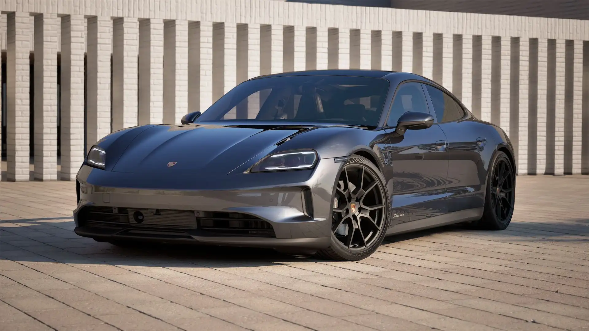 Porsche Taycan Facelift 105 kWh/BOSE/Pano/ACC/Chrono/Surround/Top Grau - 1