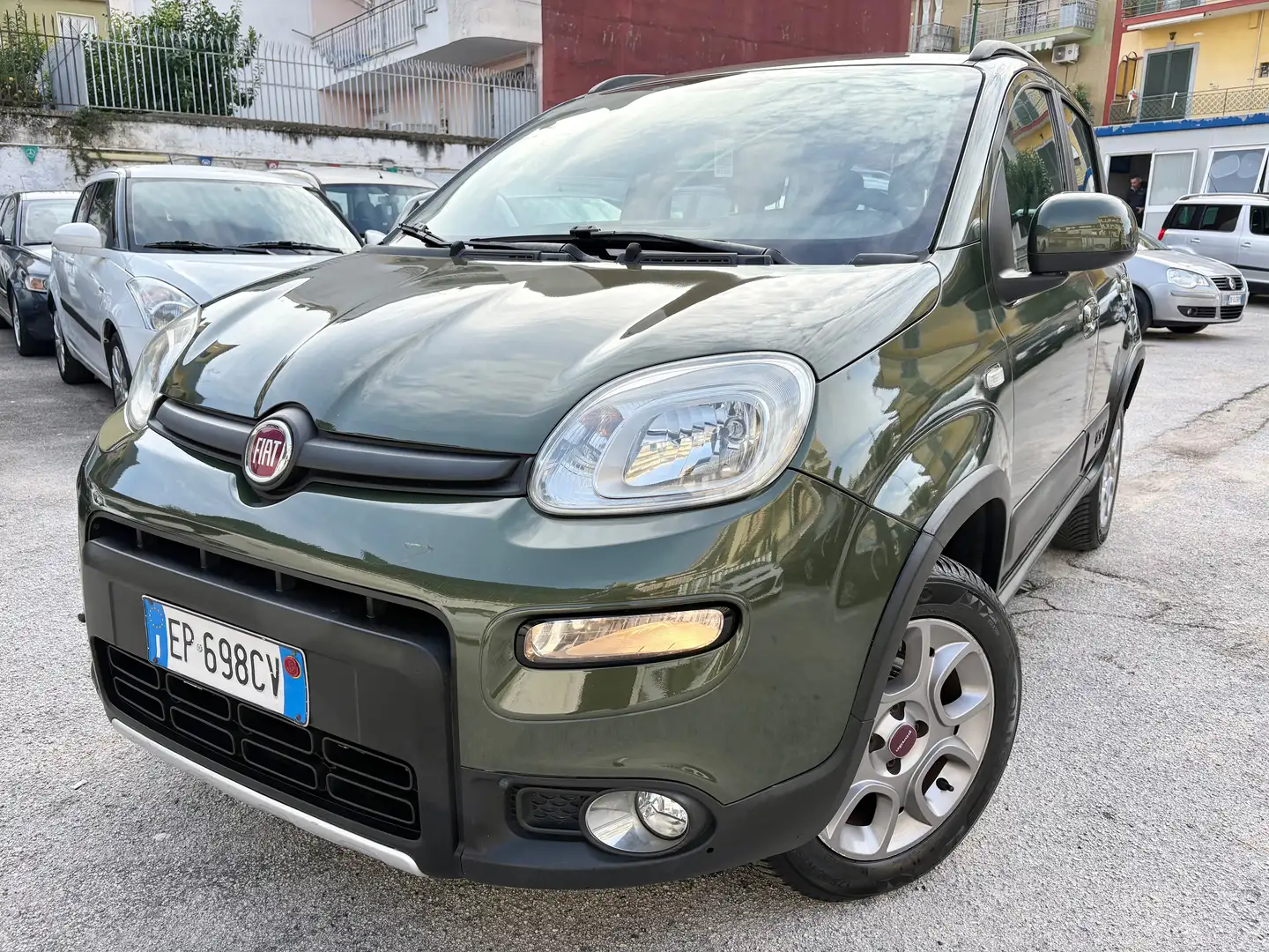 Fiat Panda Panda III 2012 4x4 1.3 mjt 16v 4x4 75cv Verde - 1
