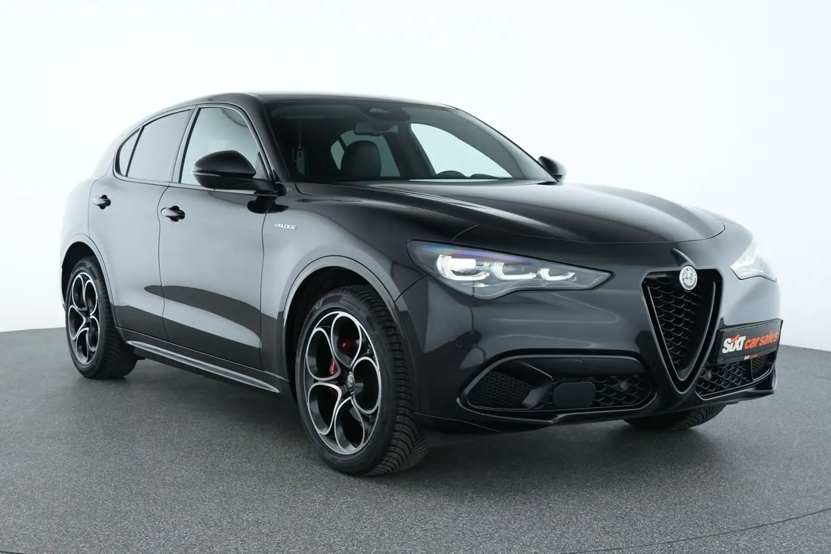 Alfa Romeo Stelvio Veloce Q4 harman|ACC|Nav|Leder|elSitz|SH Schwarz - 1