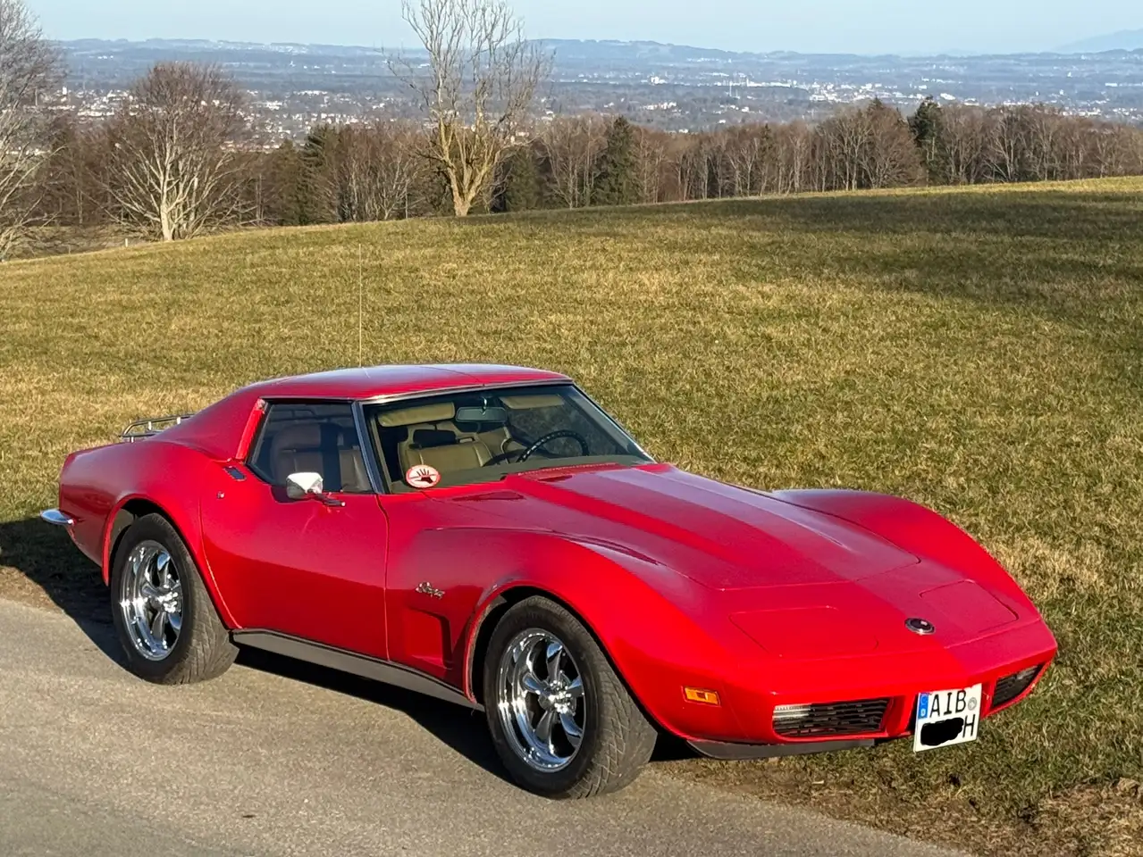 Chevrolet Corvette C3 Stingray T-Top Targa Chrom Stoßstange/Hai, foto 4