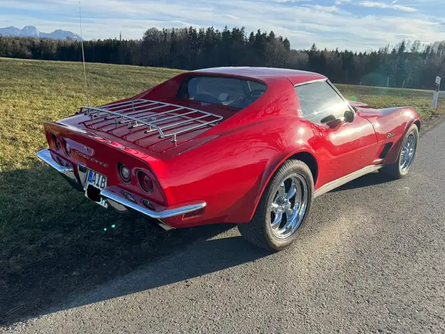 Corvette C3 73er Stingray T-Top Targa Chrom Stoßstange/Hai