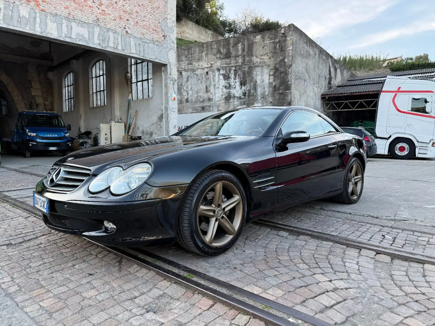 Mercedes-Benz SL 350 cat ASI IN CORSO Nero - 1