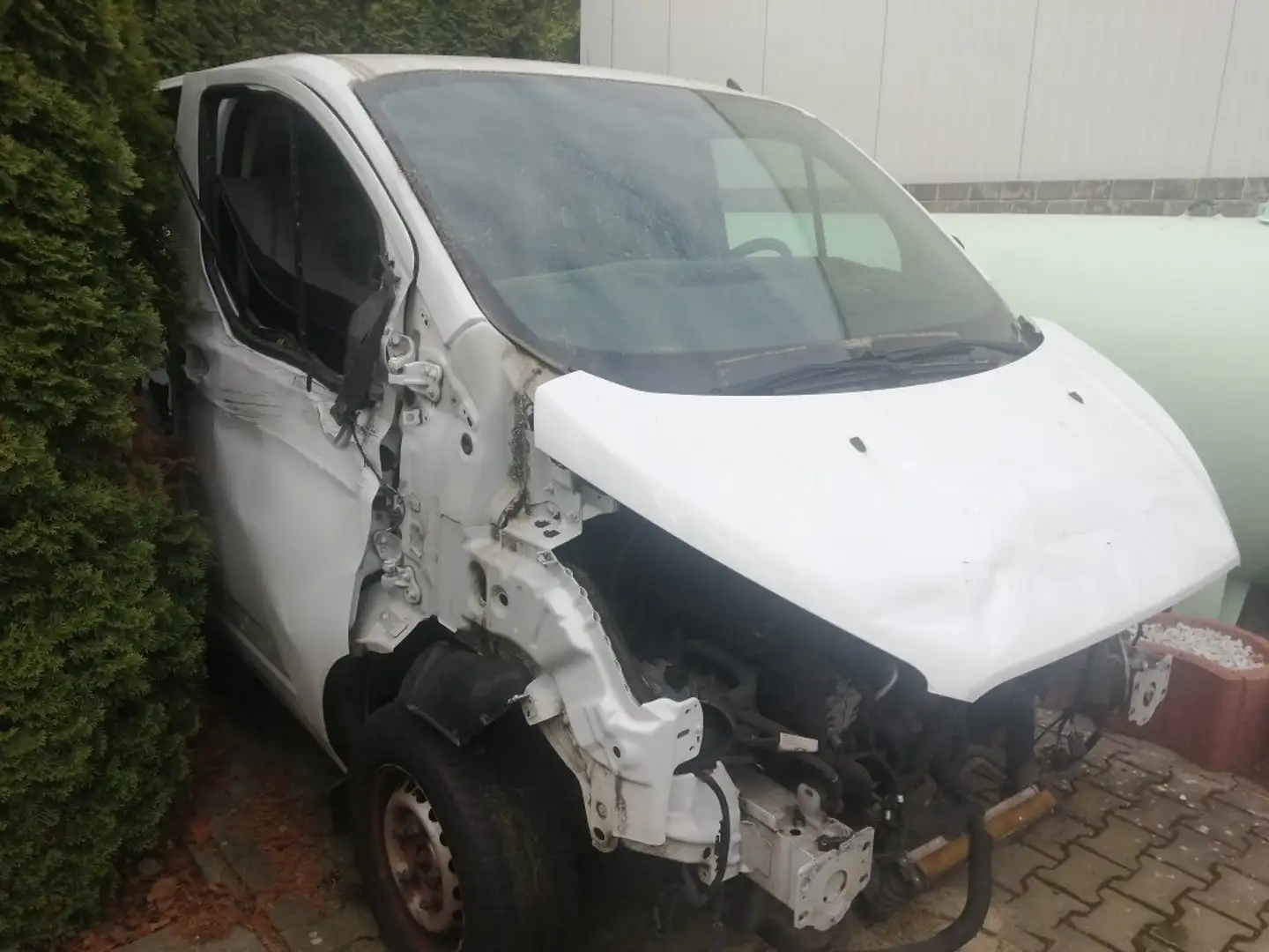 Ford Transit Custom L1 +Klima+UNFALL! Wit - 1