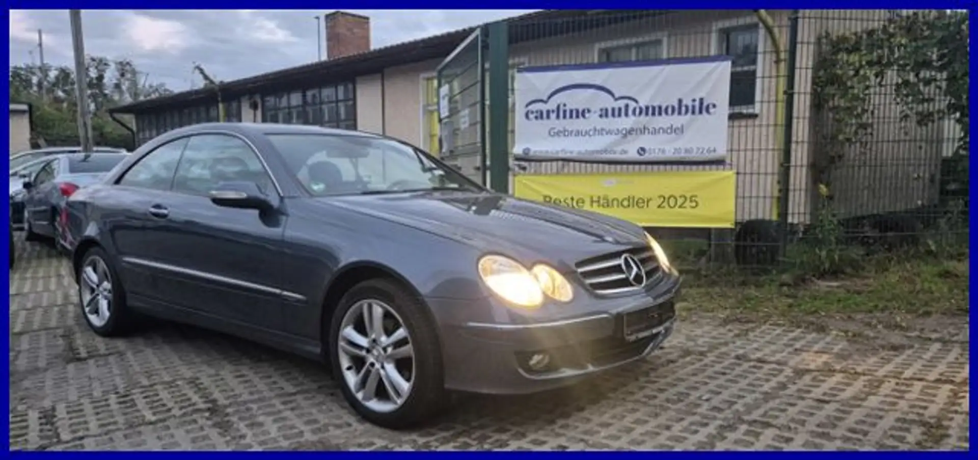 Mercedes-Benz CLK 220 CDI Avantgarde Aut 1.Hand Top-Ausstg. Blau - 1