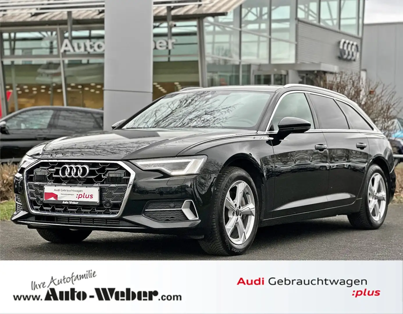 Audi A6 Avant 45TFSI qu PANO AHK PRIVACY KAMERA TOUR Schwarz - 1